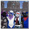 Eurofurence 2014 fursuit photoshoot. Preview picture of Tylon, Secoh, Dobie, …